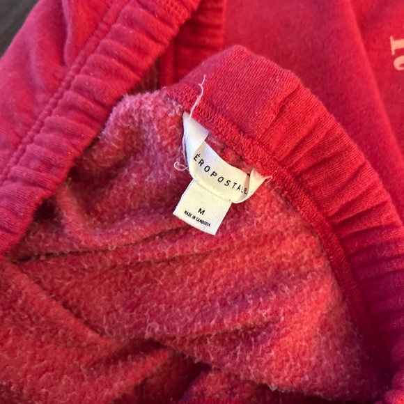 Aeropostale Red Hoodie and Sweatpants Set - Picture 3 of 3